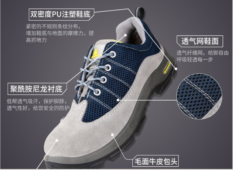 301322/301232钢包头透气安全鞋(图4)